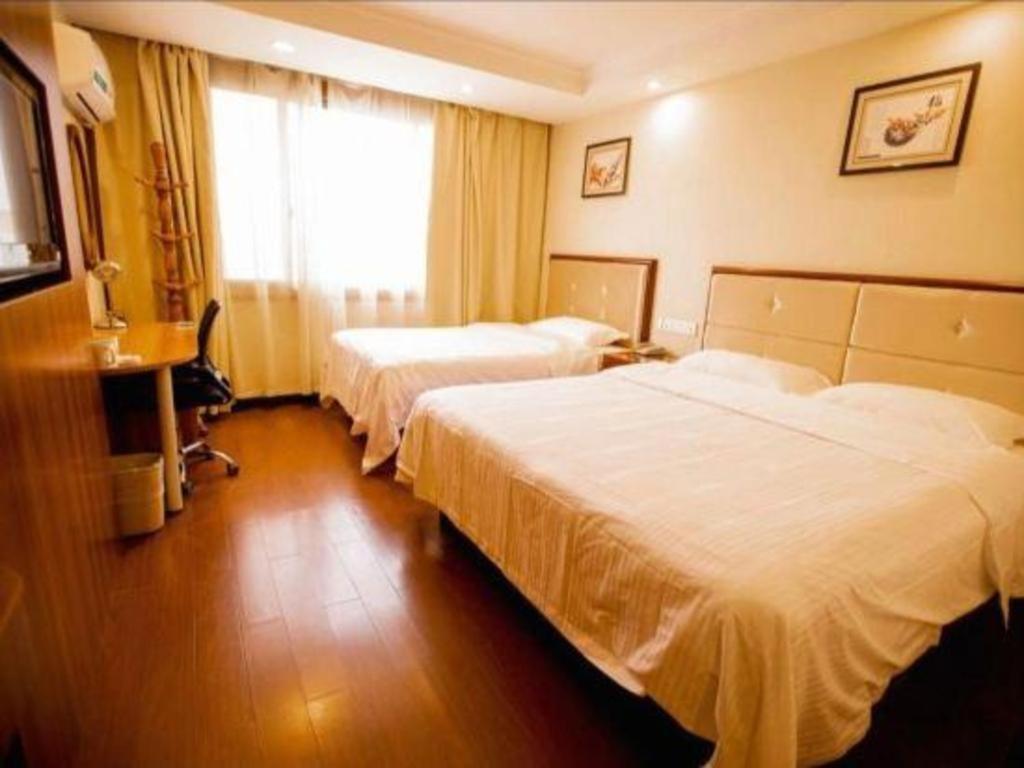 Greentree Inn Suzhou Guanqian Yangyuxiang Metro Station Business Hotel Экстерьер фото